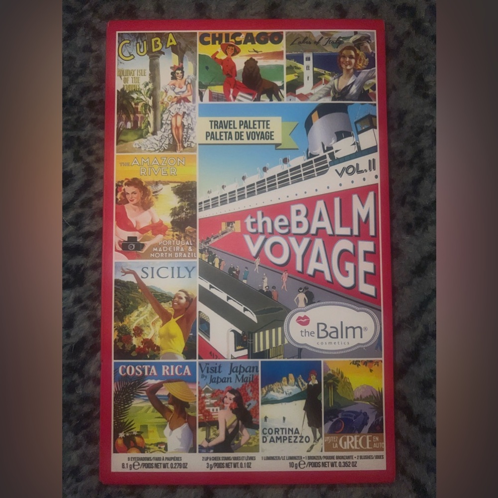 BRAND NEW The Balm Voyage Volume 2 Palette theBalm (eye, lip, cheek)